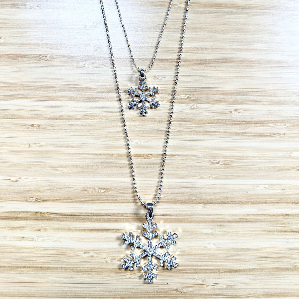 Double Magic Snowflake Necklace – LucidNewYork